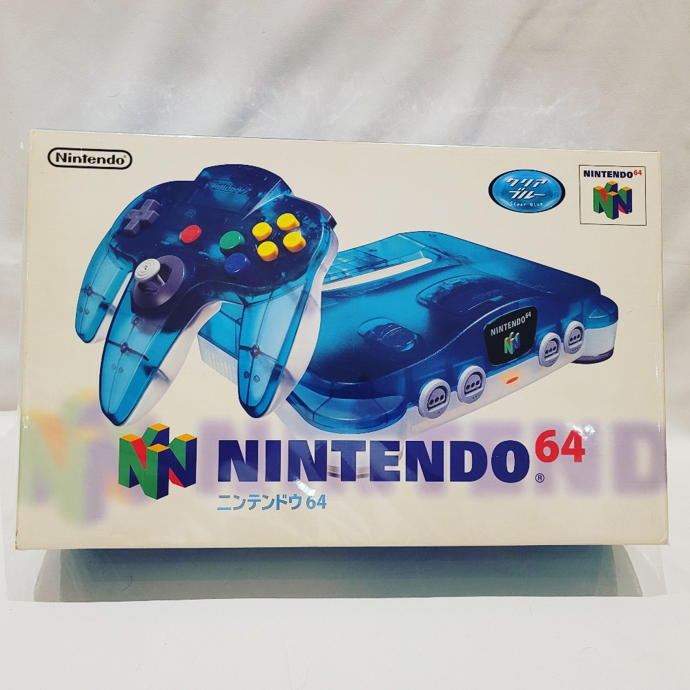 Nintendo 64 Clear Blue EDITION - 1