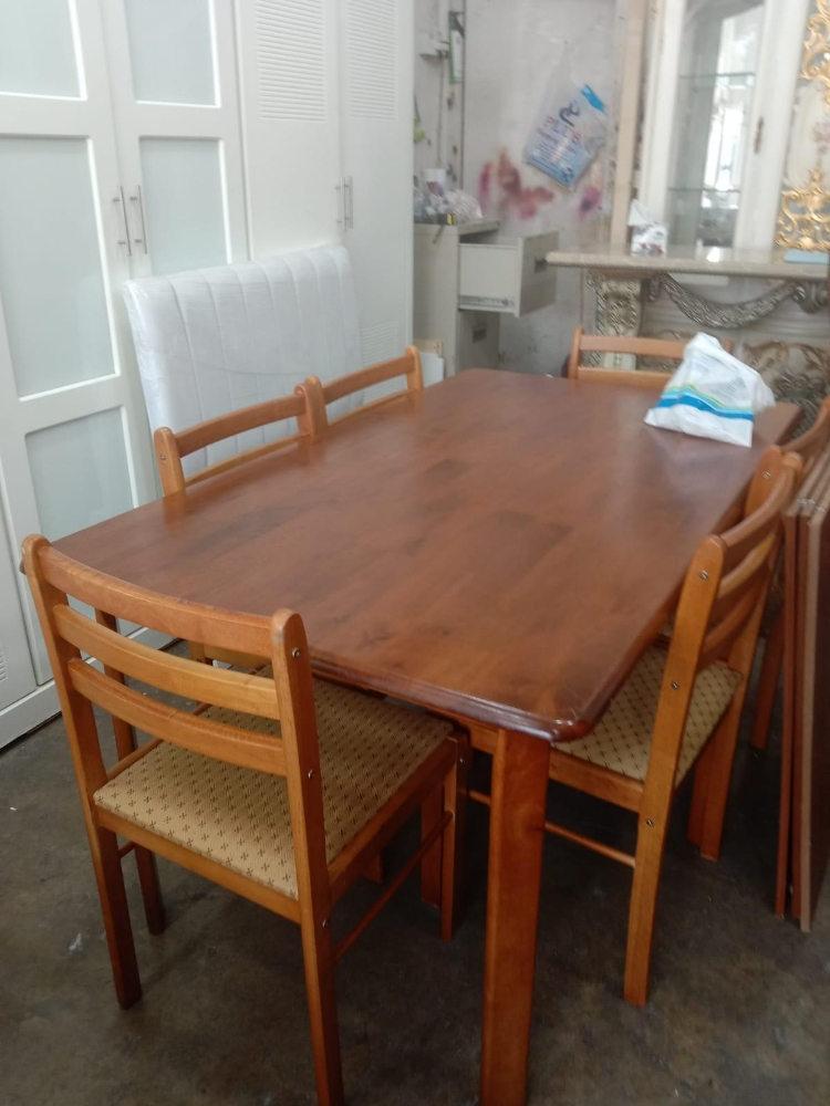 New 4 and 6 chairs Dining table - 4