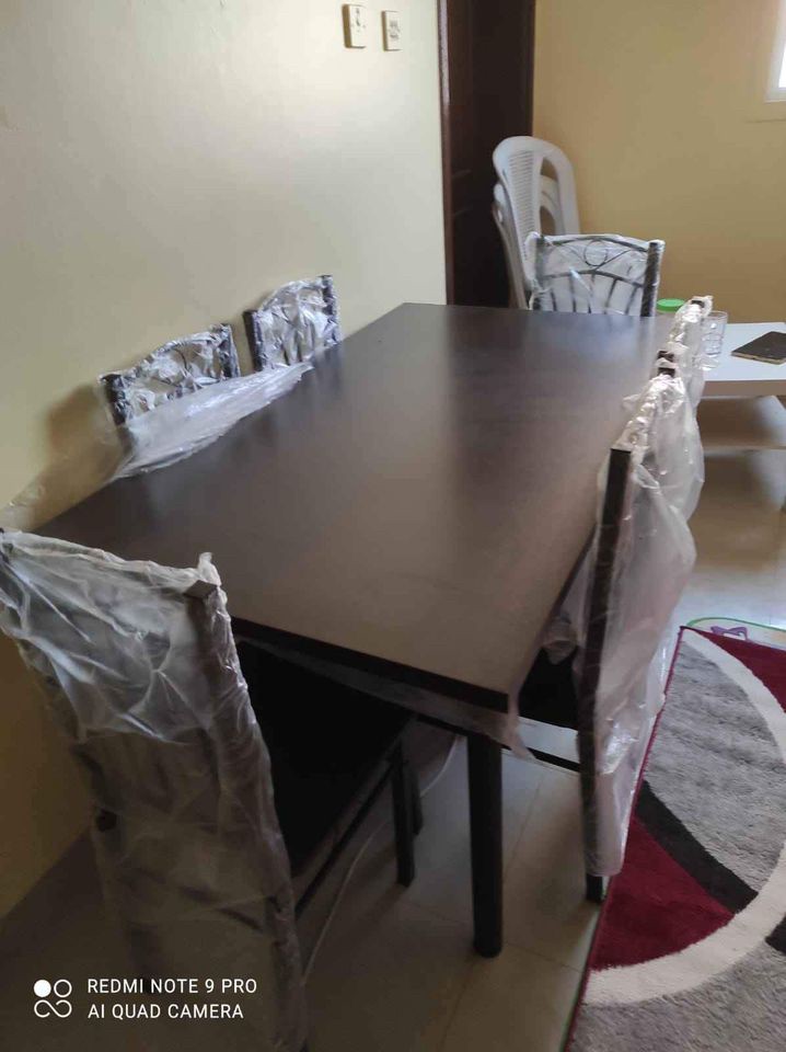New Dining table 6 and 4 chairs - 1