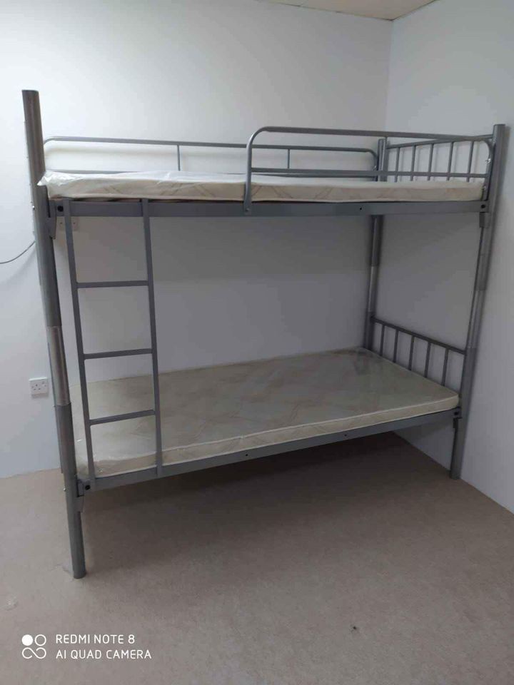New Single metal and wooden Bed - 7