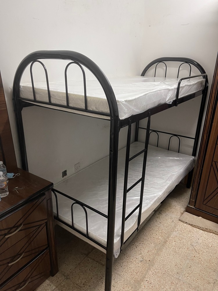 New Single metal and wooden Bed - 11