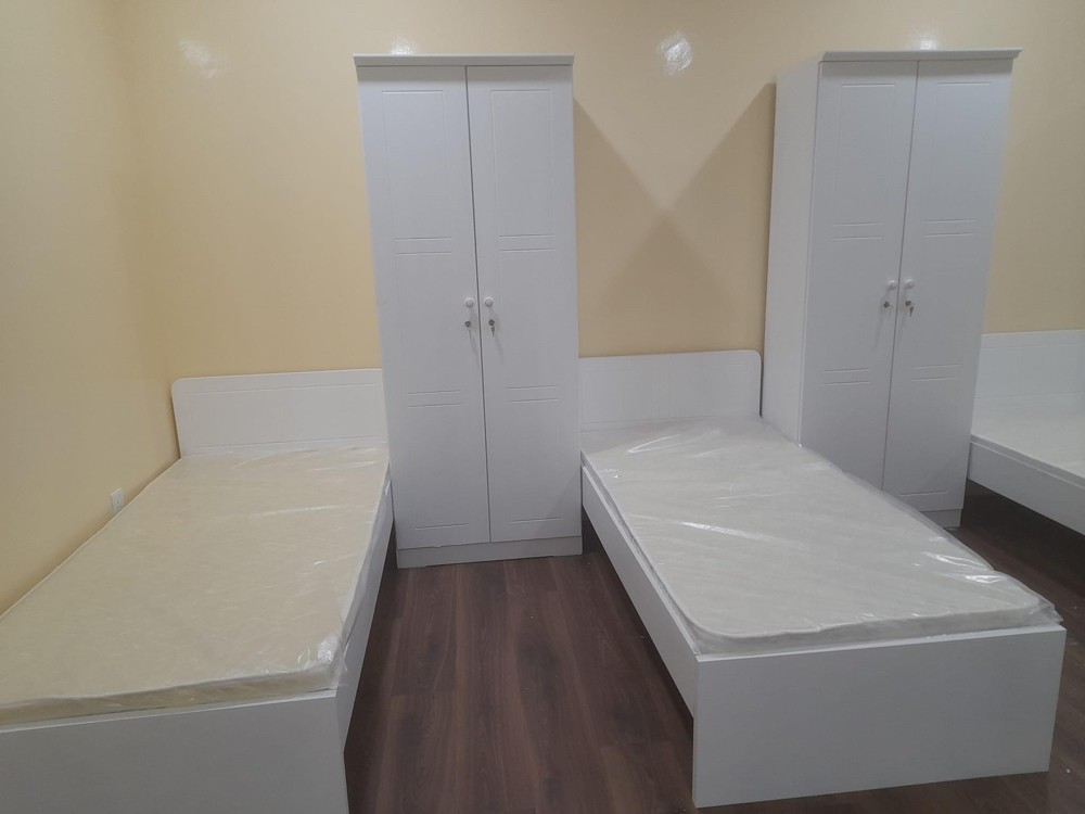 New Single metal and wooden Bed - 8