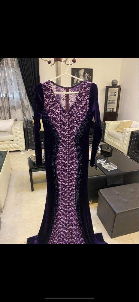 فستان سهرة جديد مخمل  - 2