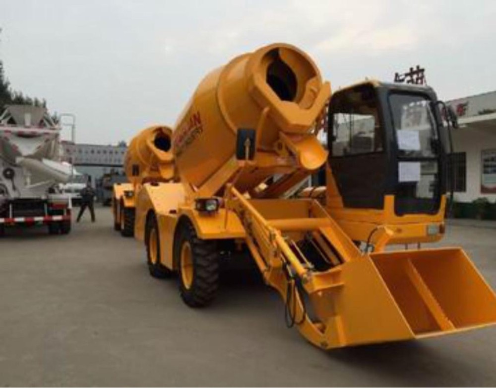 Self loading concrete mixer  - 1