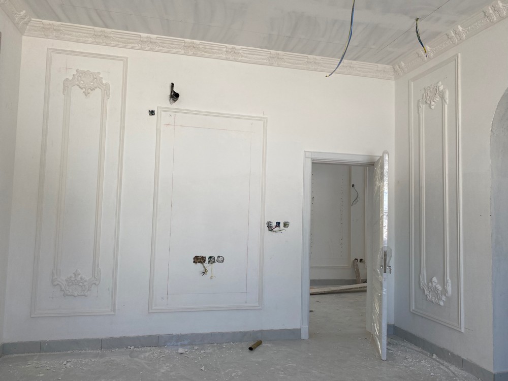gypsum bod paint work - 3