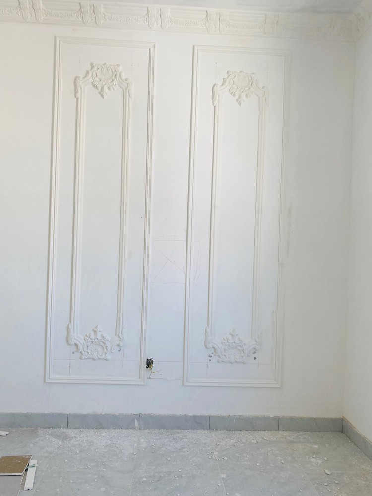 gypsum bod paint work - 1