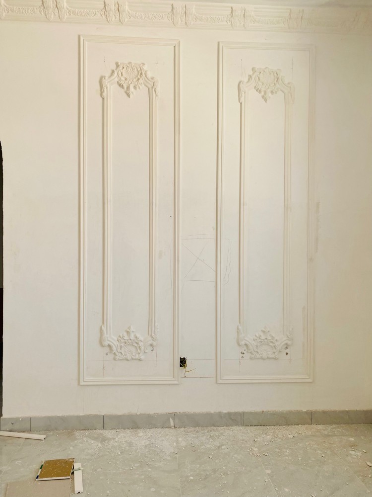 gypsum bod paint work - 4