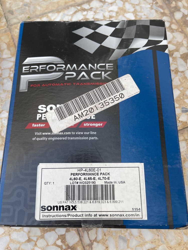 4L60-E 4L65-E 4L70-E sonax upgrad - 5