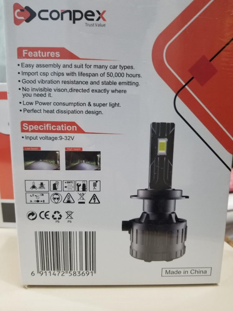 R8 pro Conpex original LED - 2