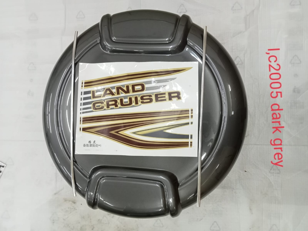 spare wheel cover Land cruiser - 1