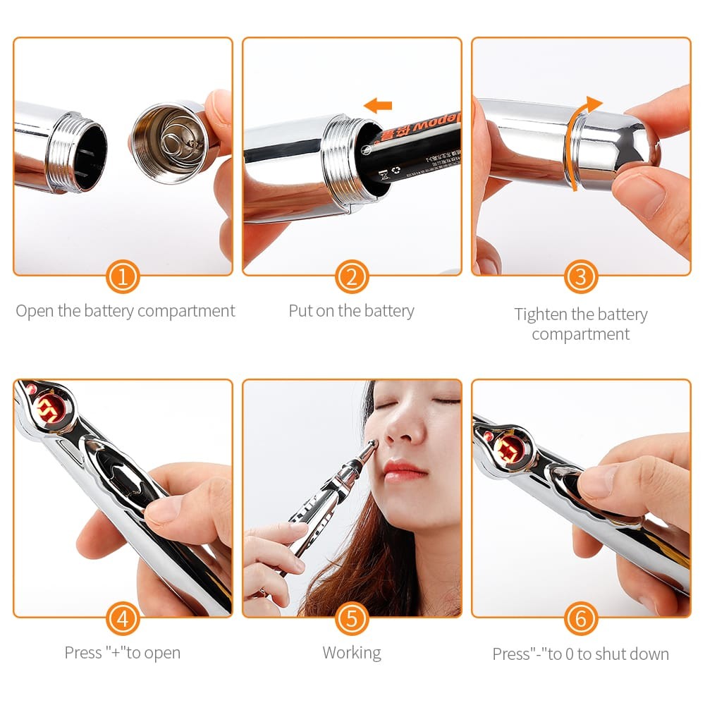 EMS MERIDIAN MASSAGE PEN - 3