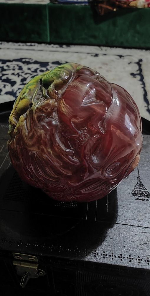 Chinese rare amber Carving Dragon - 3