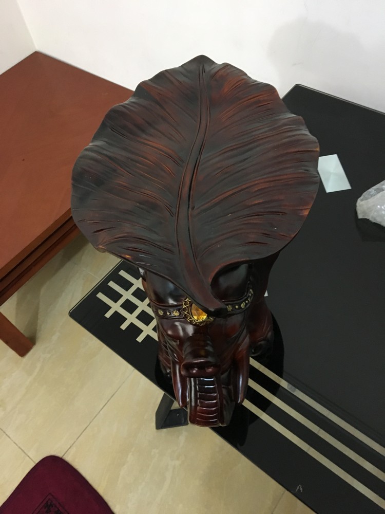 تحف على شكل افيال للتزين القصور - 4