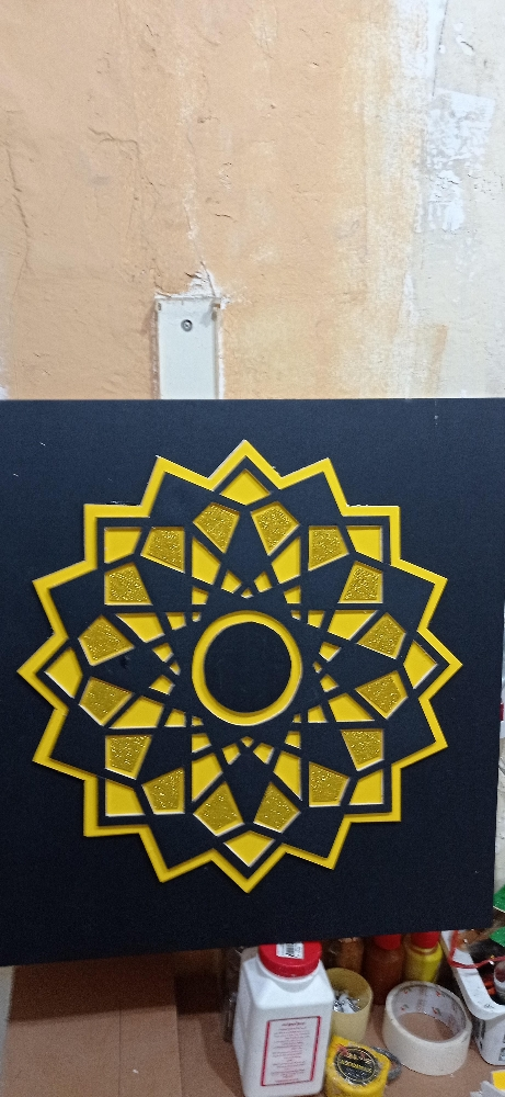لوحات زخارف هندسية مجسمه - 2