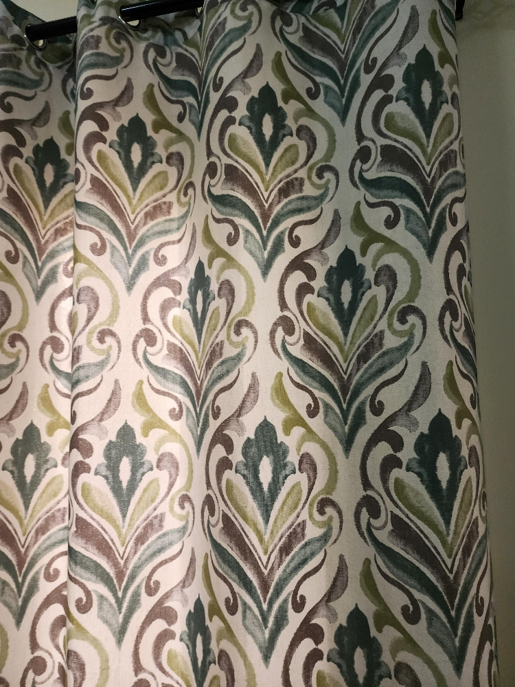 Curtains like new, 3m, Grey green - 3