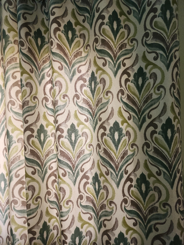 Curtains like new, 3m, Grey green - 4