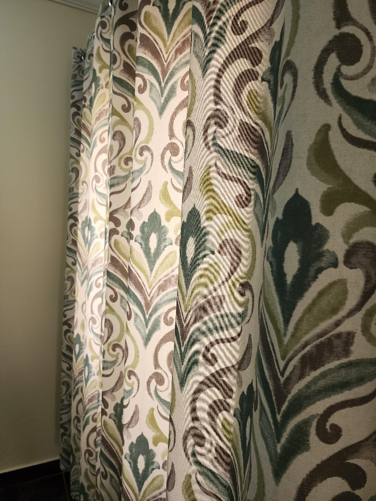 Curtains like new, 3m, Grey green - 2