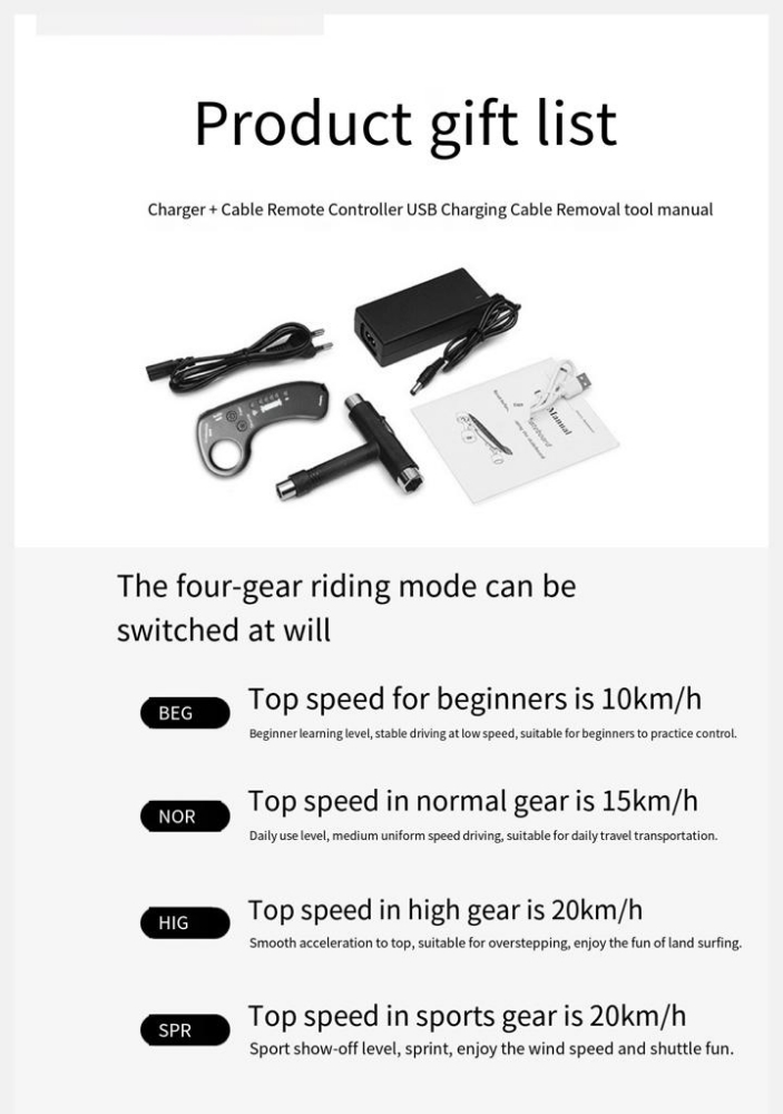 Electric skateboard remote contro - 3
