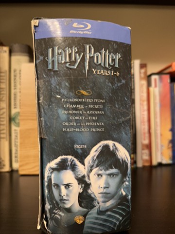 Harry Potter Blueray Movies  - 3