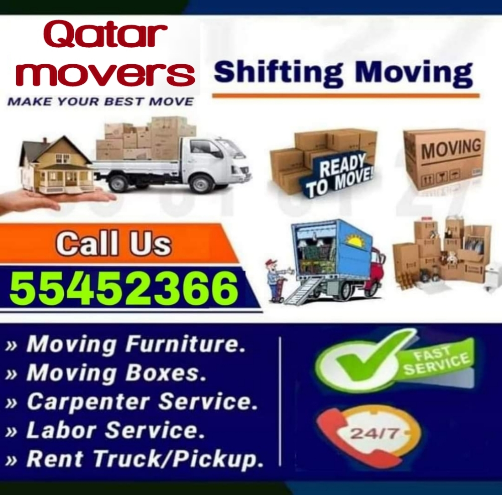Qatar movers and Packers 55452366 - 1