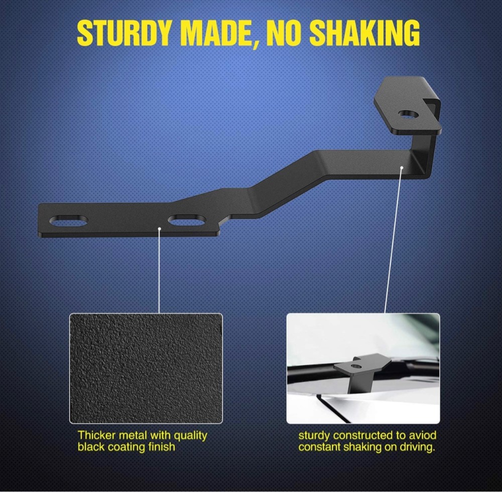Toyota ditch light/ hood bracket - 2