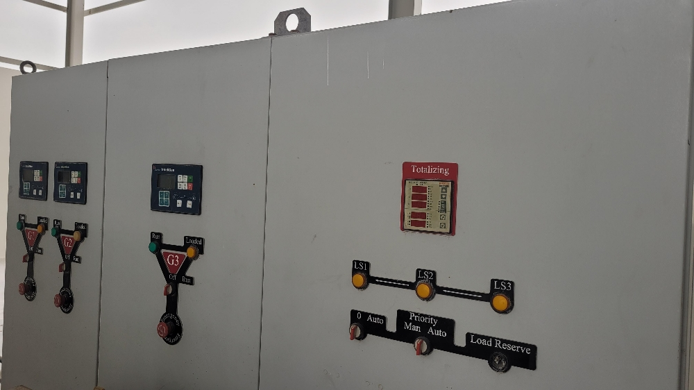 3000KVA - 5 Genset Sync Panel - 7