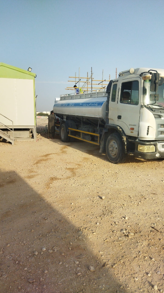We supply drinking water in tanke - 1