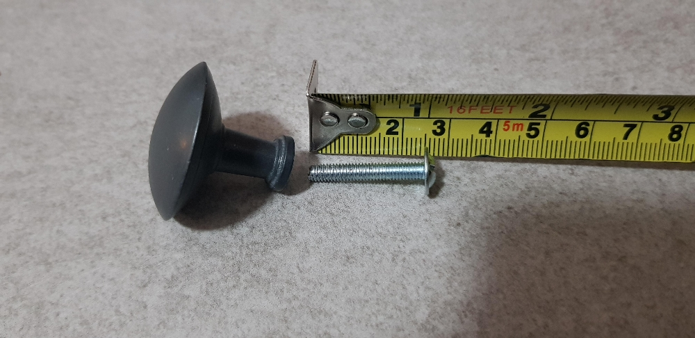 10 Brand New Drawer Iron Knobs - 5