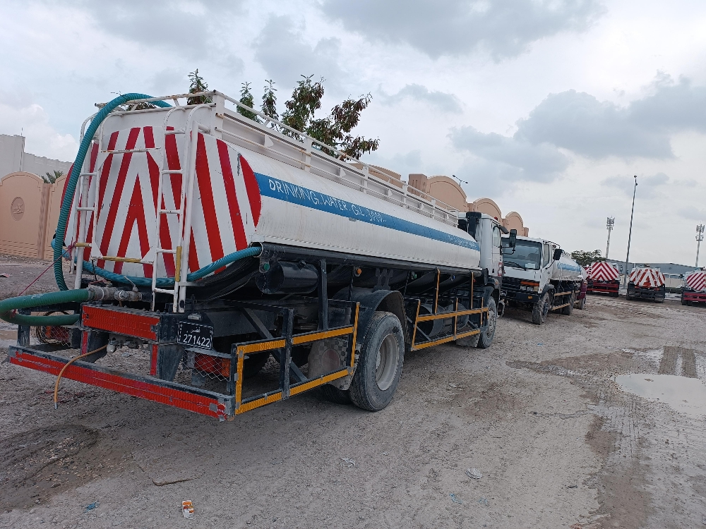 We supply drinking water in tanke - 1