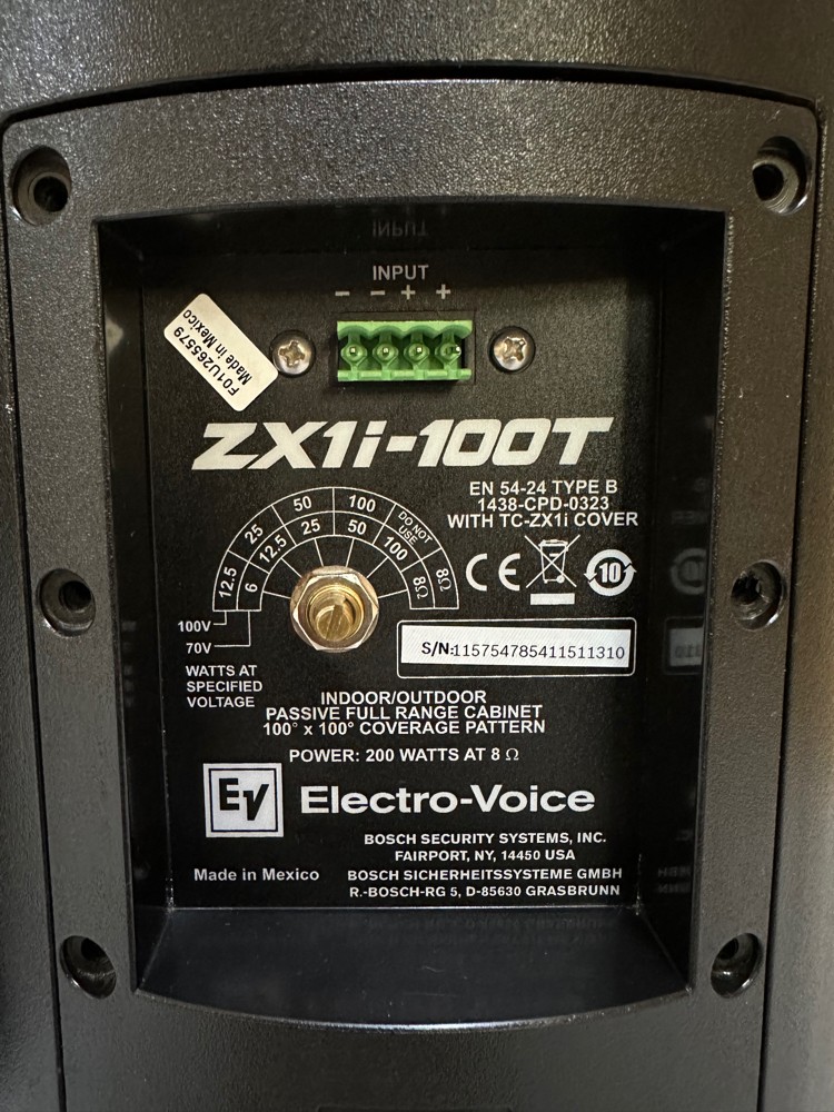 Electro-Voice ZX1i-100T - 8