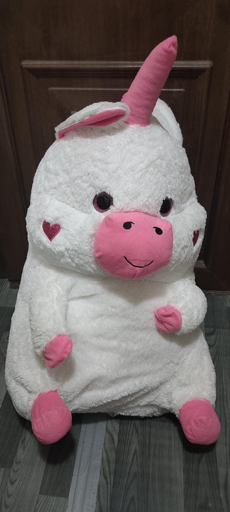 HUGE FLUFFY UNICORN - 1