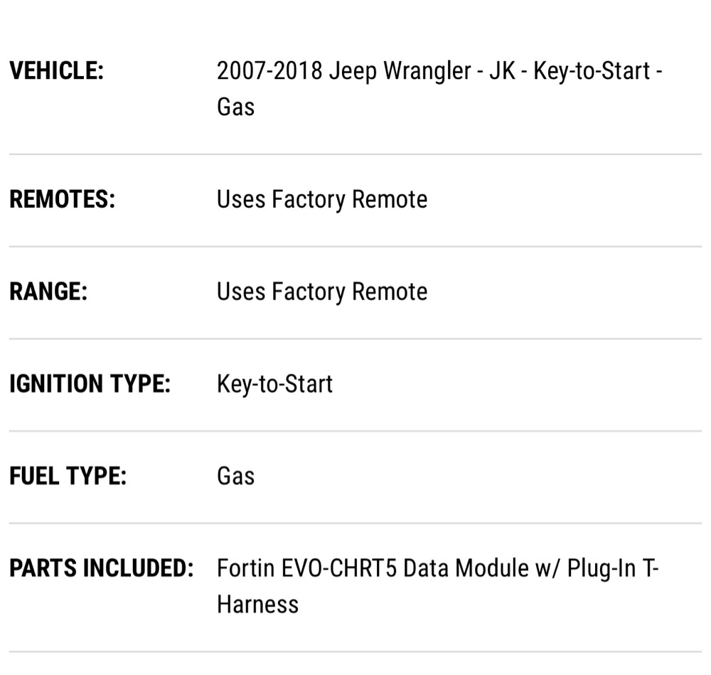 Jeep Wrangler Remote Engine Start - 8