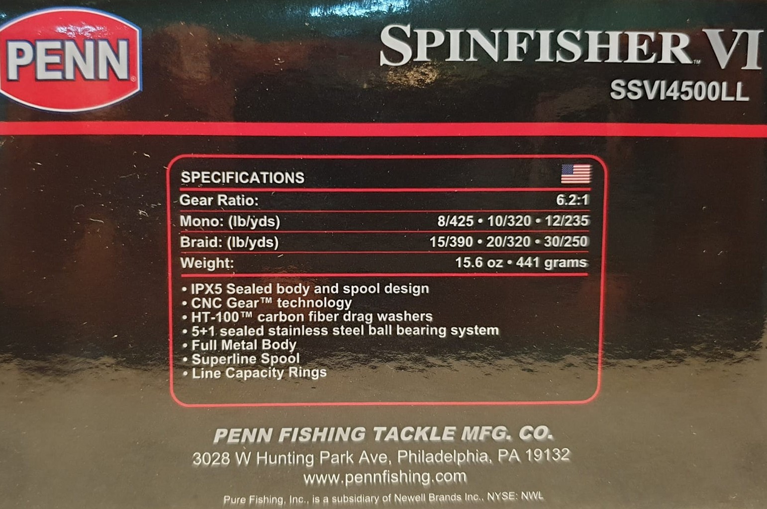 Penn Spinfisher VI 4500 LL - 7