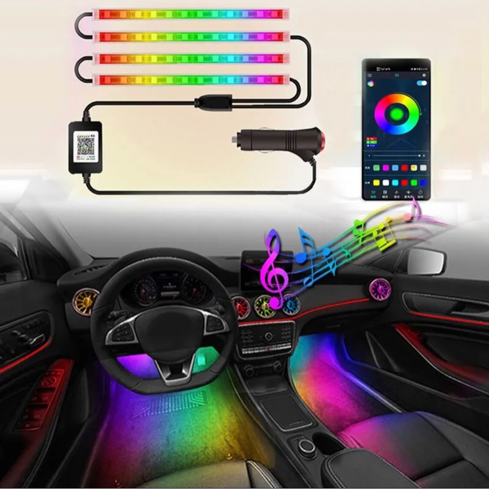 LED CAR INTERIOR AMBIENT LIGHT - 1