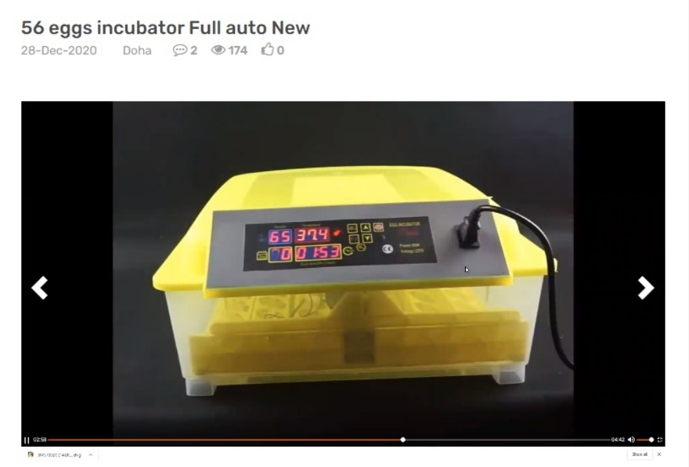 INCUBATORS FOR BIRDS - 6