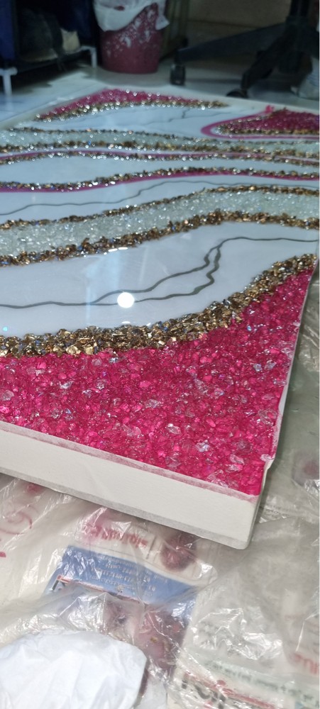 crystals and diamonds wall arts  - 13