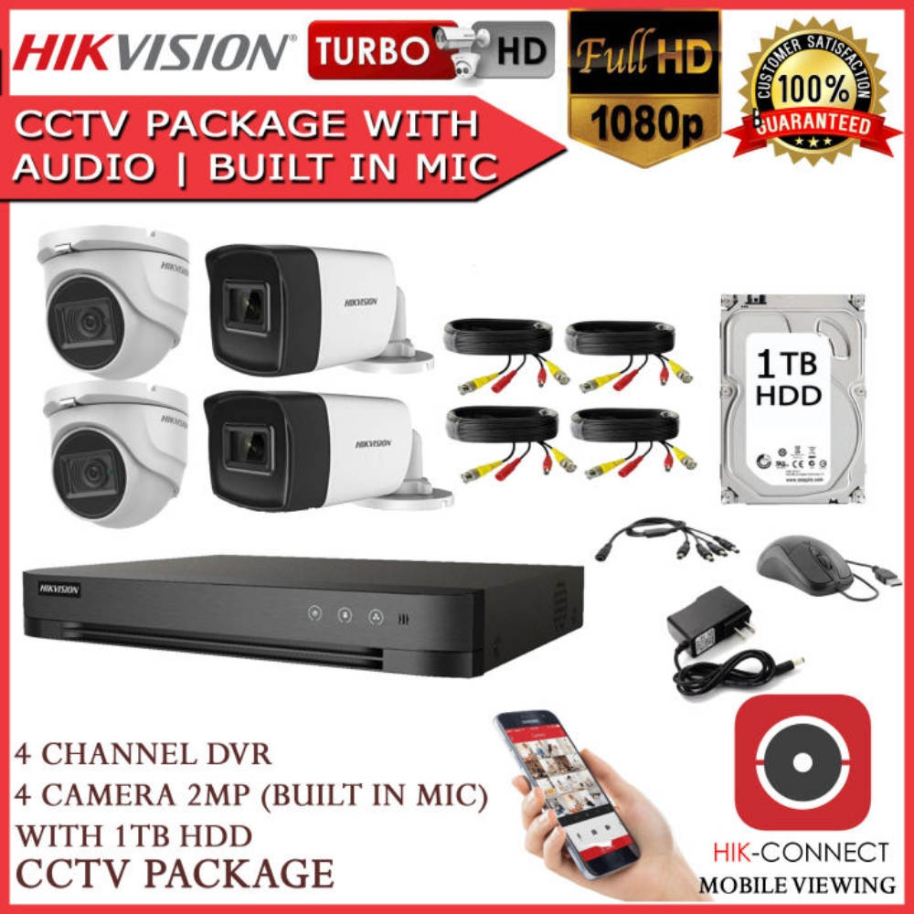 Security Camera package  - 1