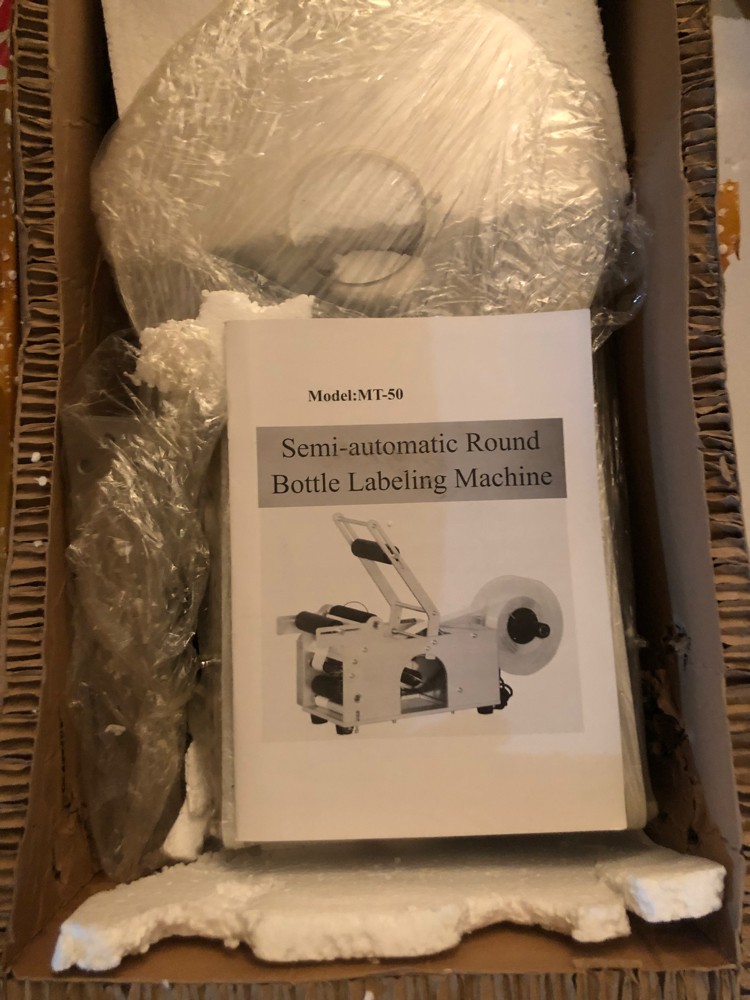 electric label sticking machine  - 1
