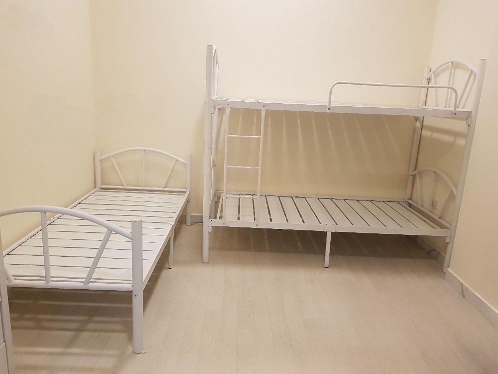New Wood Bed, Cupboard, Mattress - 9