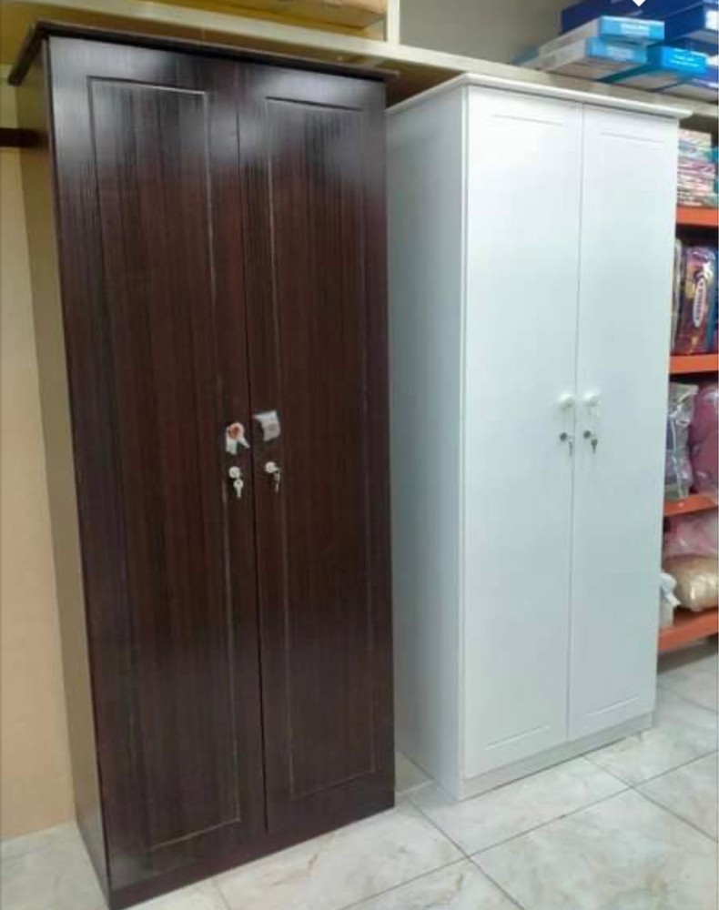 New Wood Bed, Cupboard, Mattress - 11