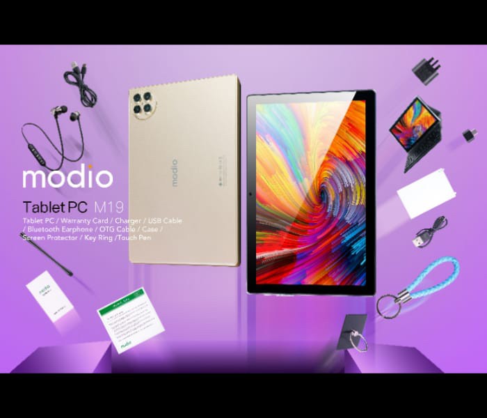 8 GB Ram Modio tablet M19 - 4
