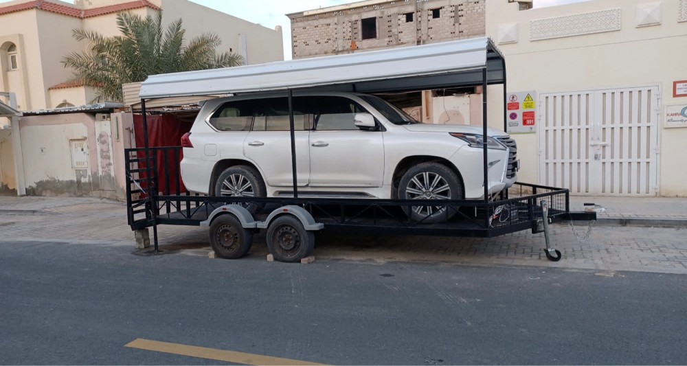 New trailer transporting - 1