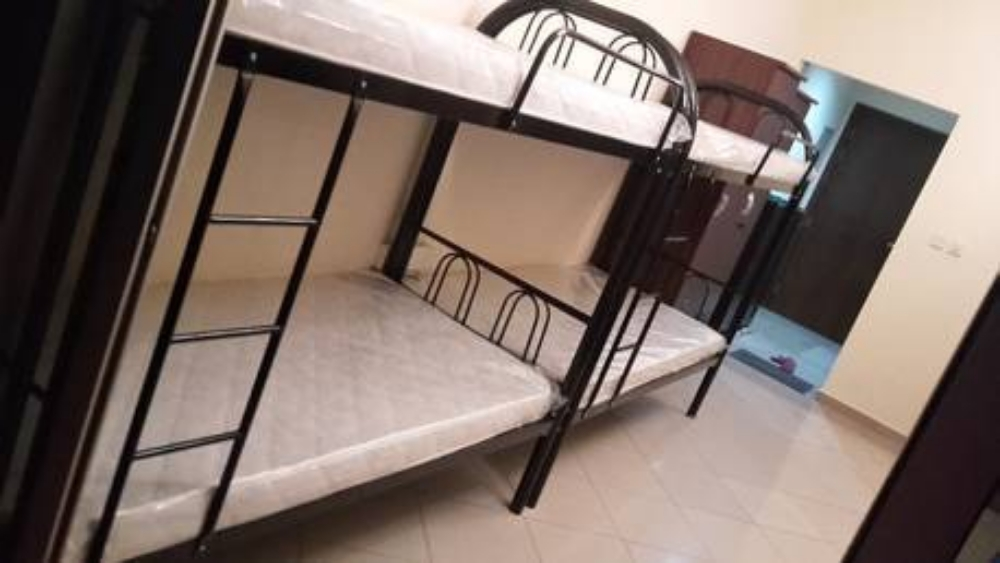 New Silver Steel Bed, Cabinet - 6
