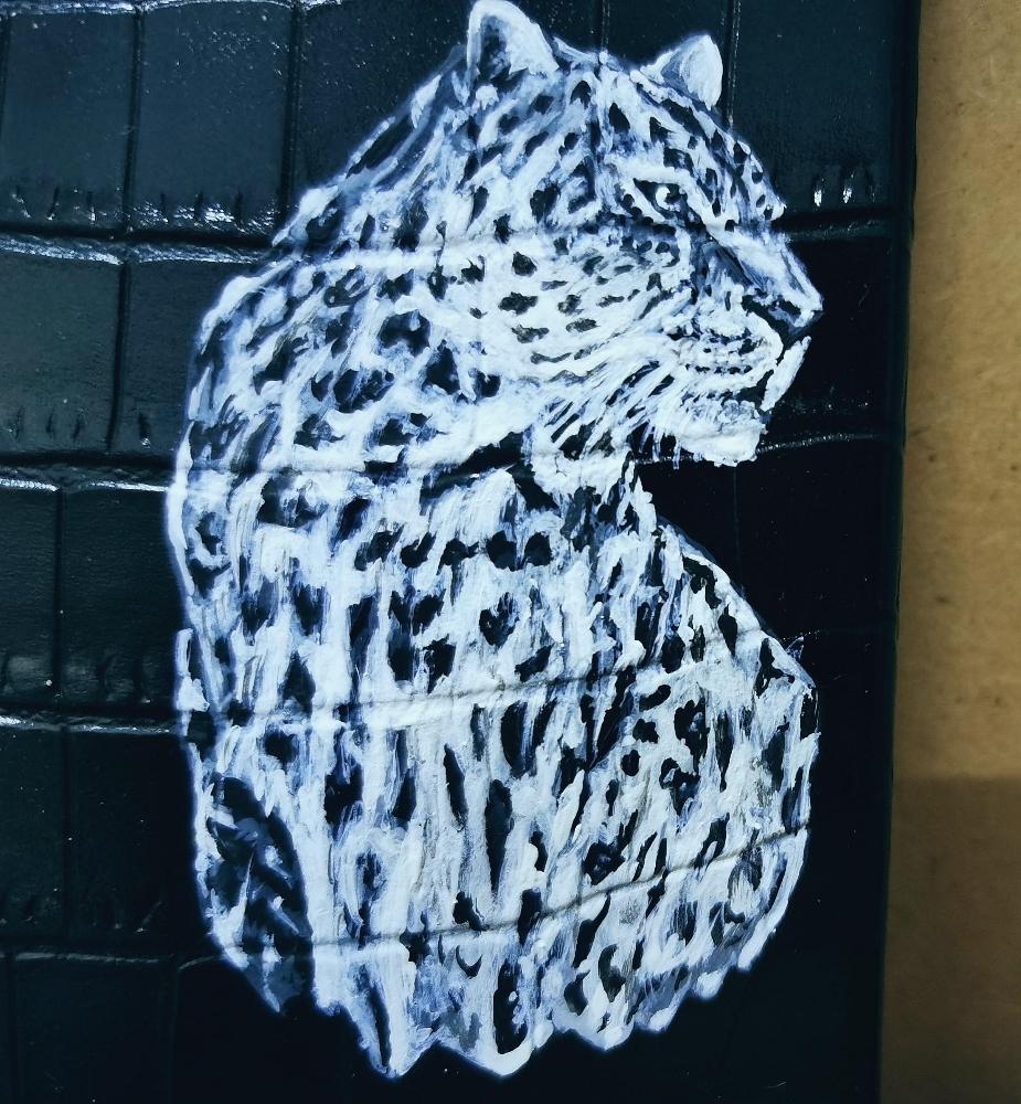 Drawing on leather cases - 3