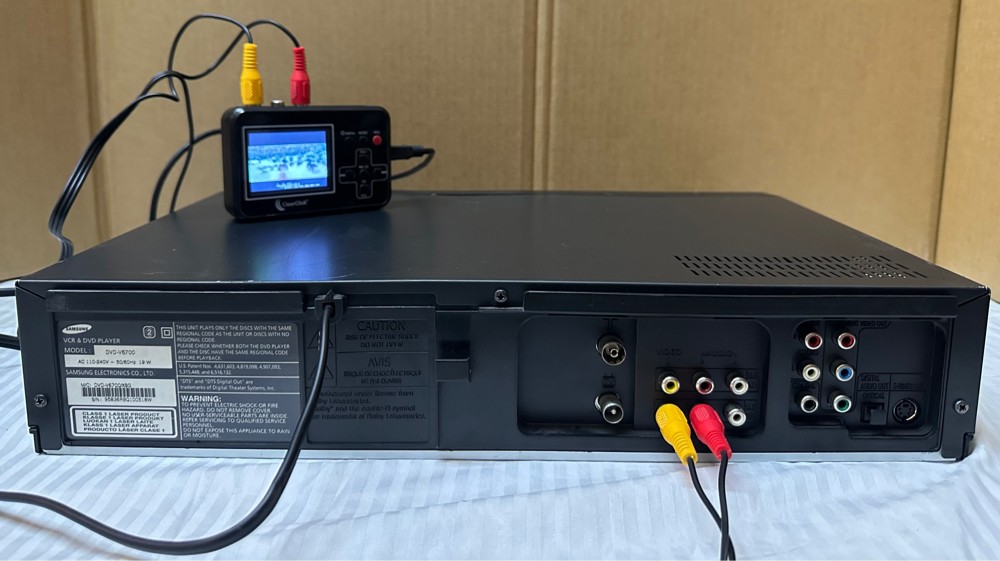 SAMSUNG VCR & DVD PLAYER  - 2