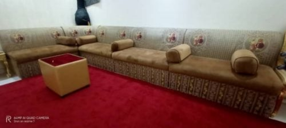 جلسة مخمل و جاكار ٤ قطع و زاويا - 1