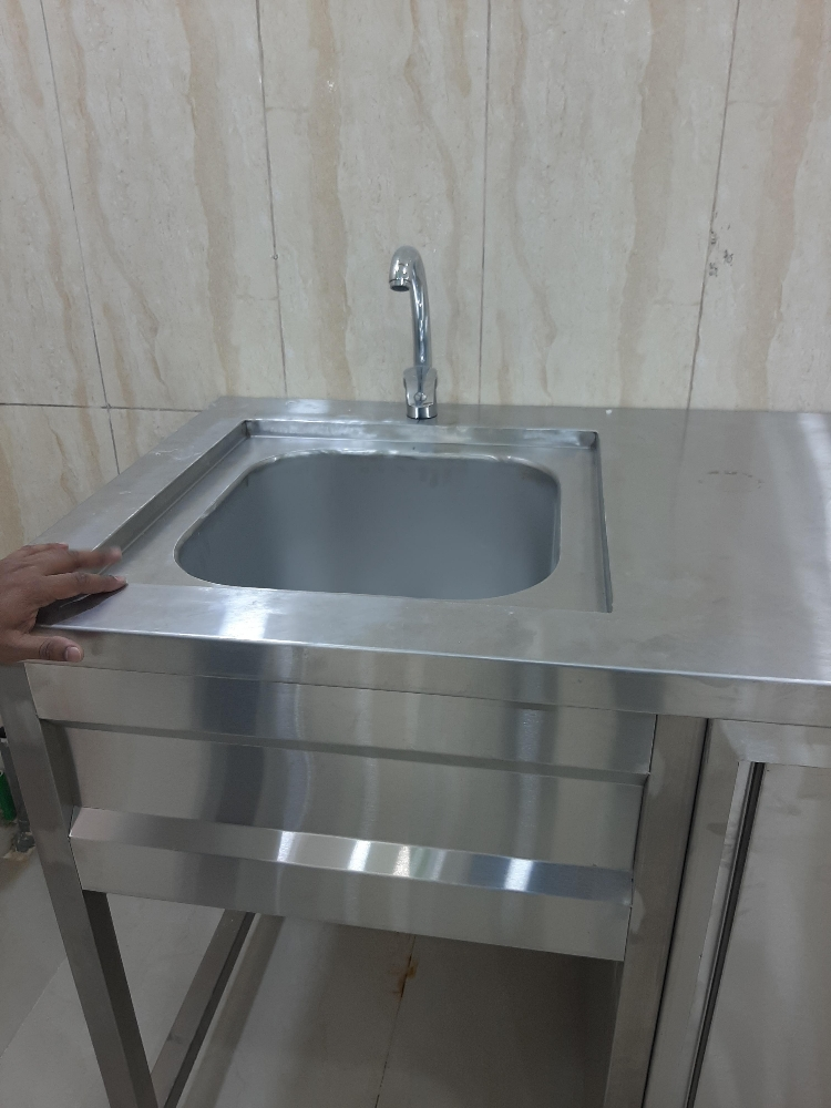 stailness steel sink ,table - 3