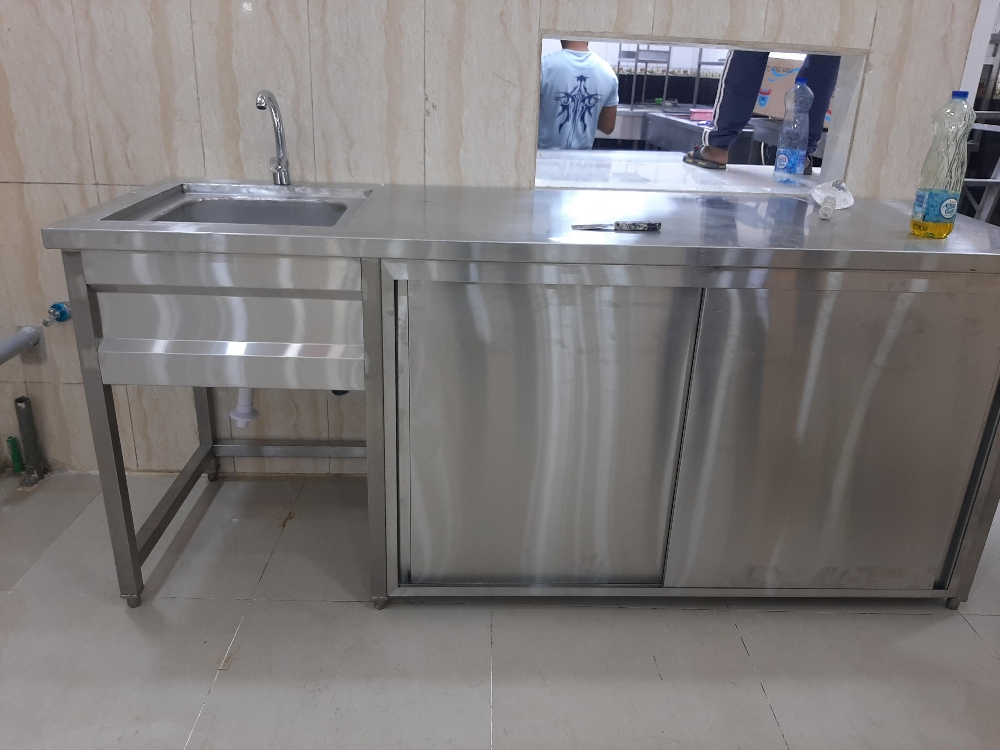 stailness steel sink ,table - 2