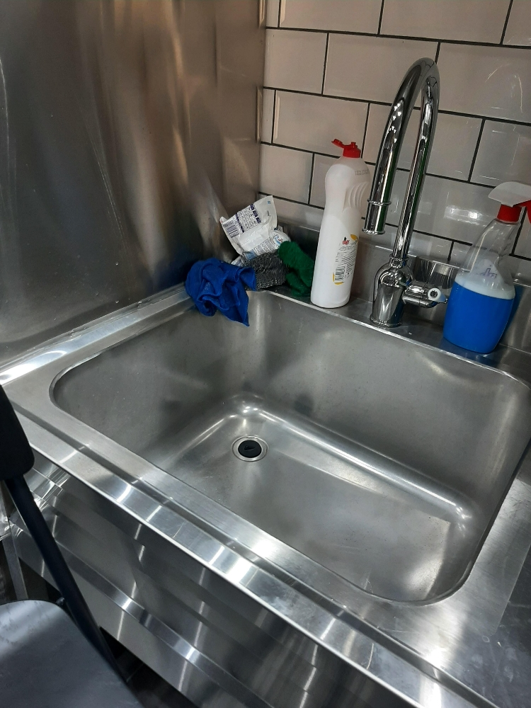 stailness steel sink ,table - 6
