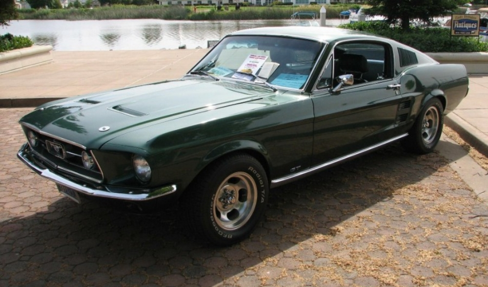 1967 Mustang fastback used spare - 3
